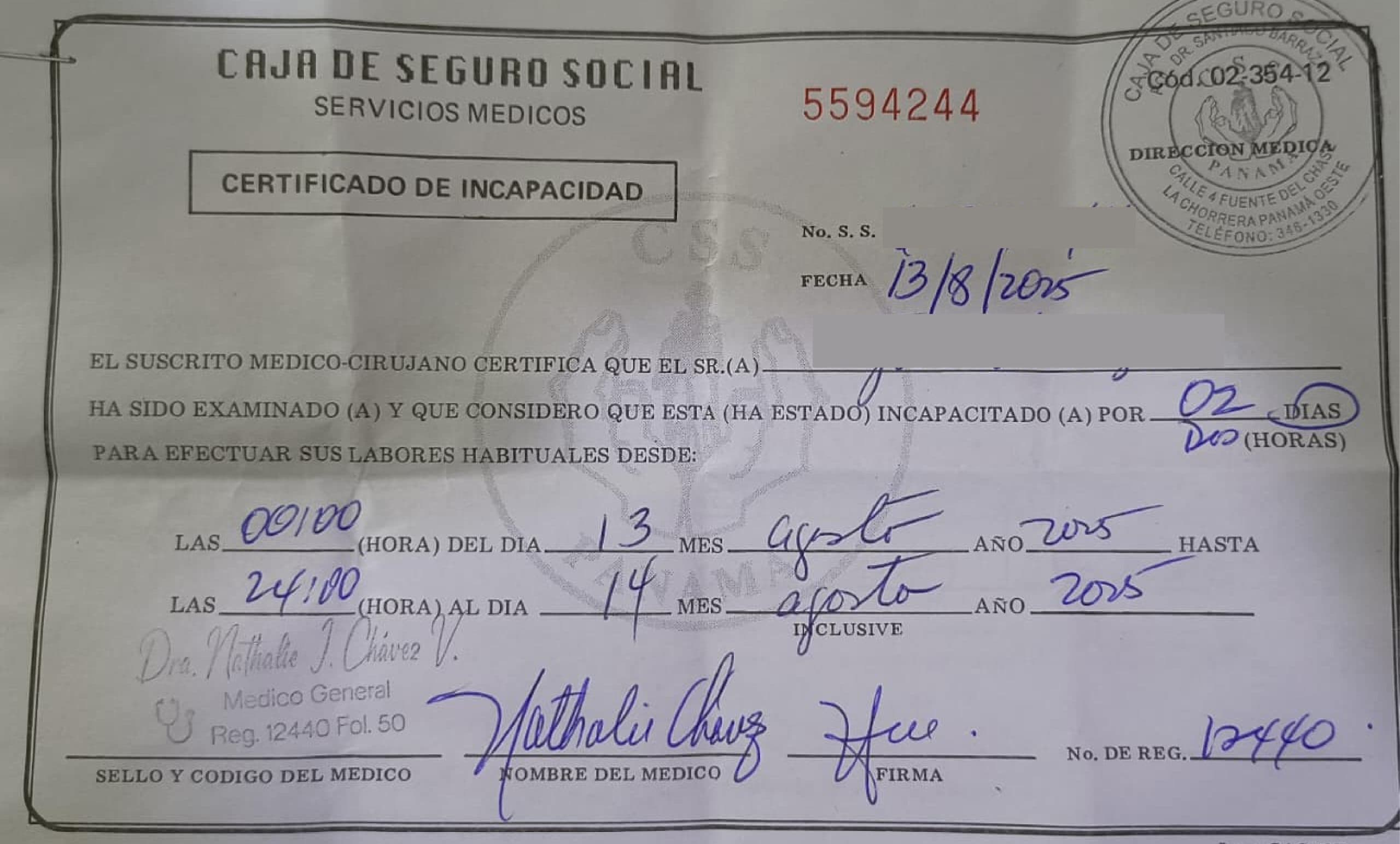 Minsa implementa nuevas reglas para emitir certificados de incapacidad médica